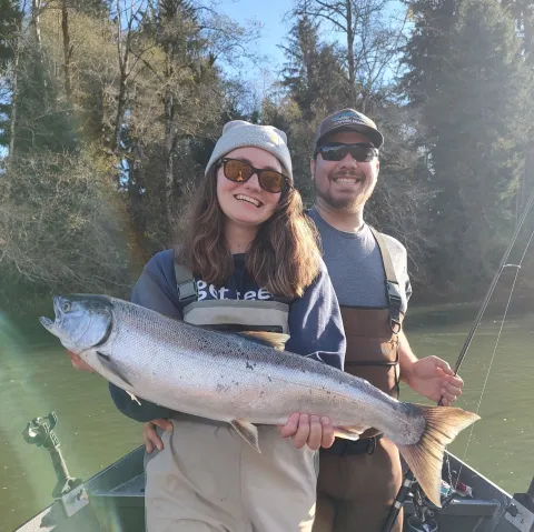 Fishing for Coho