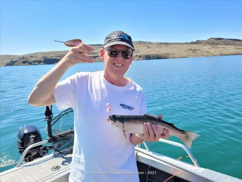 Catching Kokanee on the Billy Clapp Reservoir