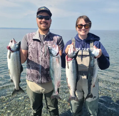 Pink Salmon Fishing