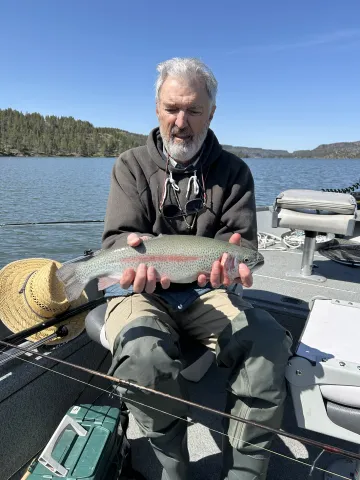 Fishing on Ochoco Reservoir