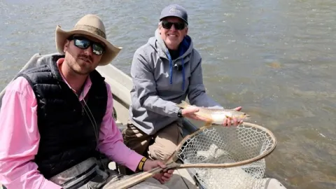 Fishing off the madison river