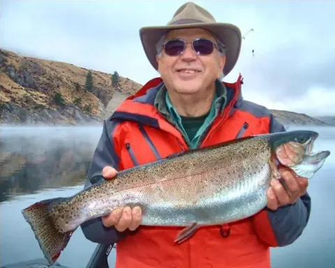 Rufus Woods Reservoir Fishing