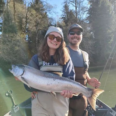 Catching Coho