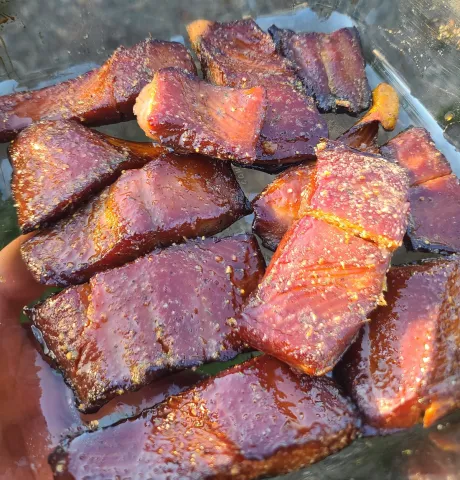 Smoked Salmon in Brine