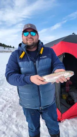 Matt Carey Ice Fishing