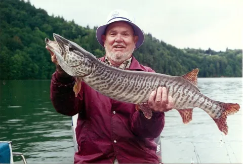 My First Muskie By Bob Johansen